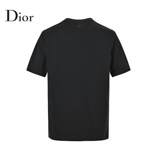 Dior Christian Graphic Black T-Shirt