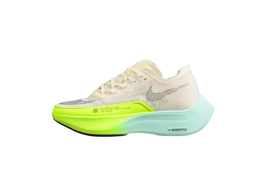 ZoomX Vaporfly NEXT% 2 Cream,Neon Green and Teal