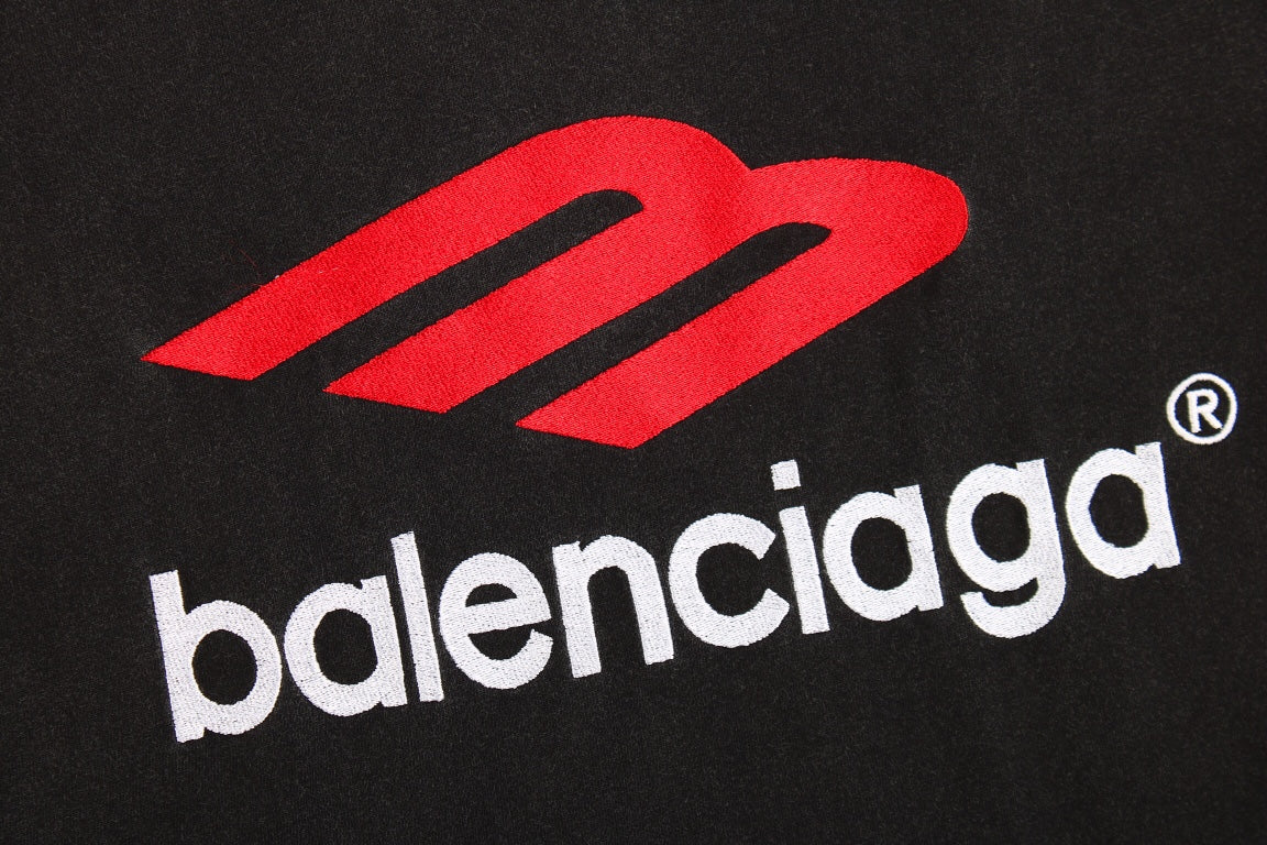 BALENCIAGA LOGO GRAPHIC T-SHIRT BLACK