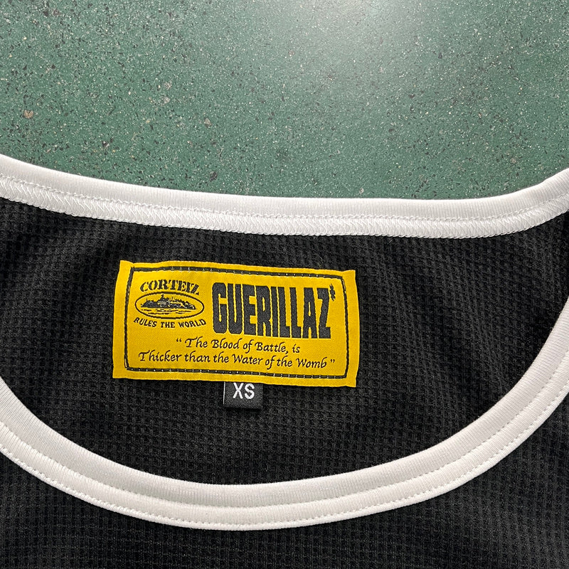 CORTEIZ OG CONTRAST TANK TOP BLACK