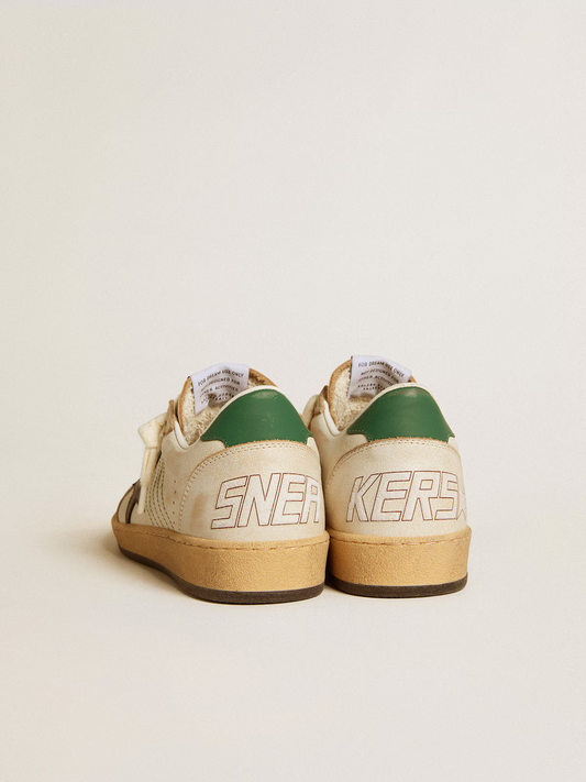 Golden Goose Ball Star Sneaker β Cream & Black