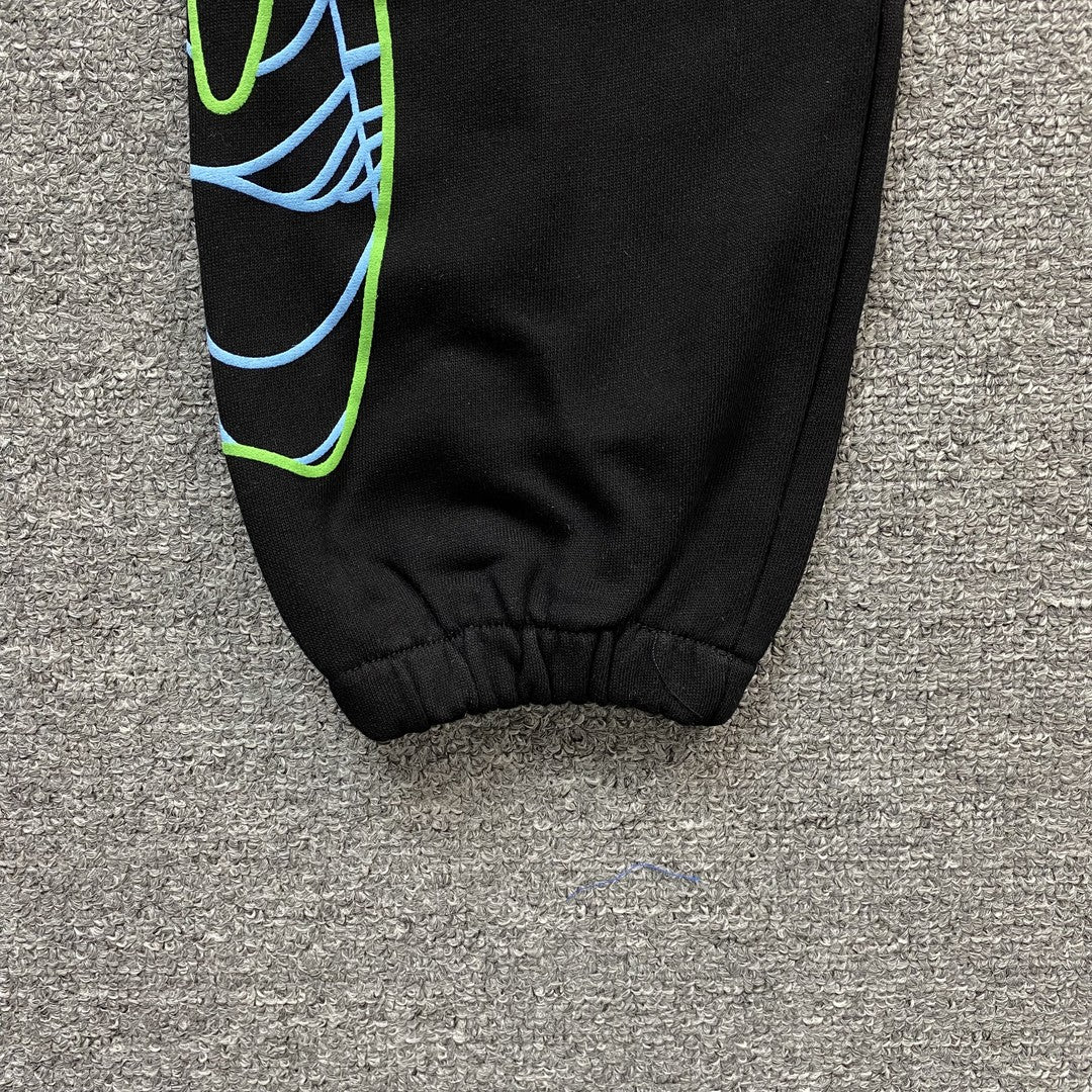JUICE WRLD x SP5DER SWEATPANTS BLACK