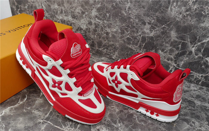 LOUIS VUITTON LV SKATE SNEAKER RED WHITE