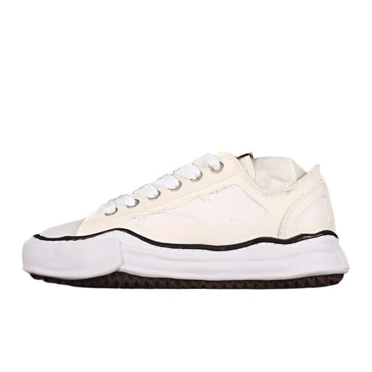 MAISON MIHARA YASUHIRO PETERSON OG SOLE CANVAS LOW WHITE