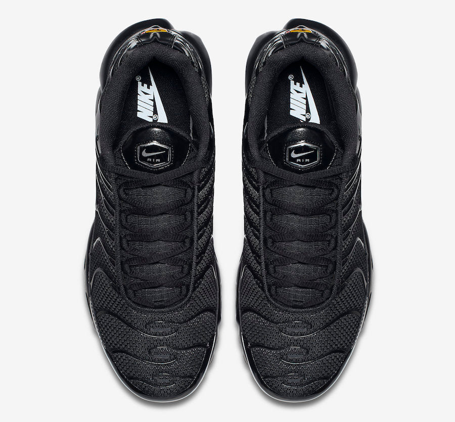 NIKE AIR MAX PLUS x TRIPLE BLACK
