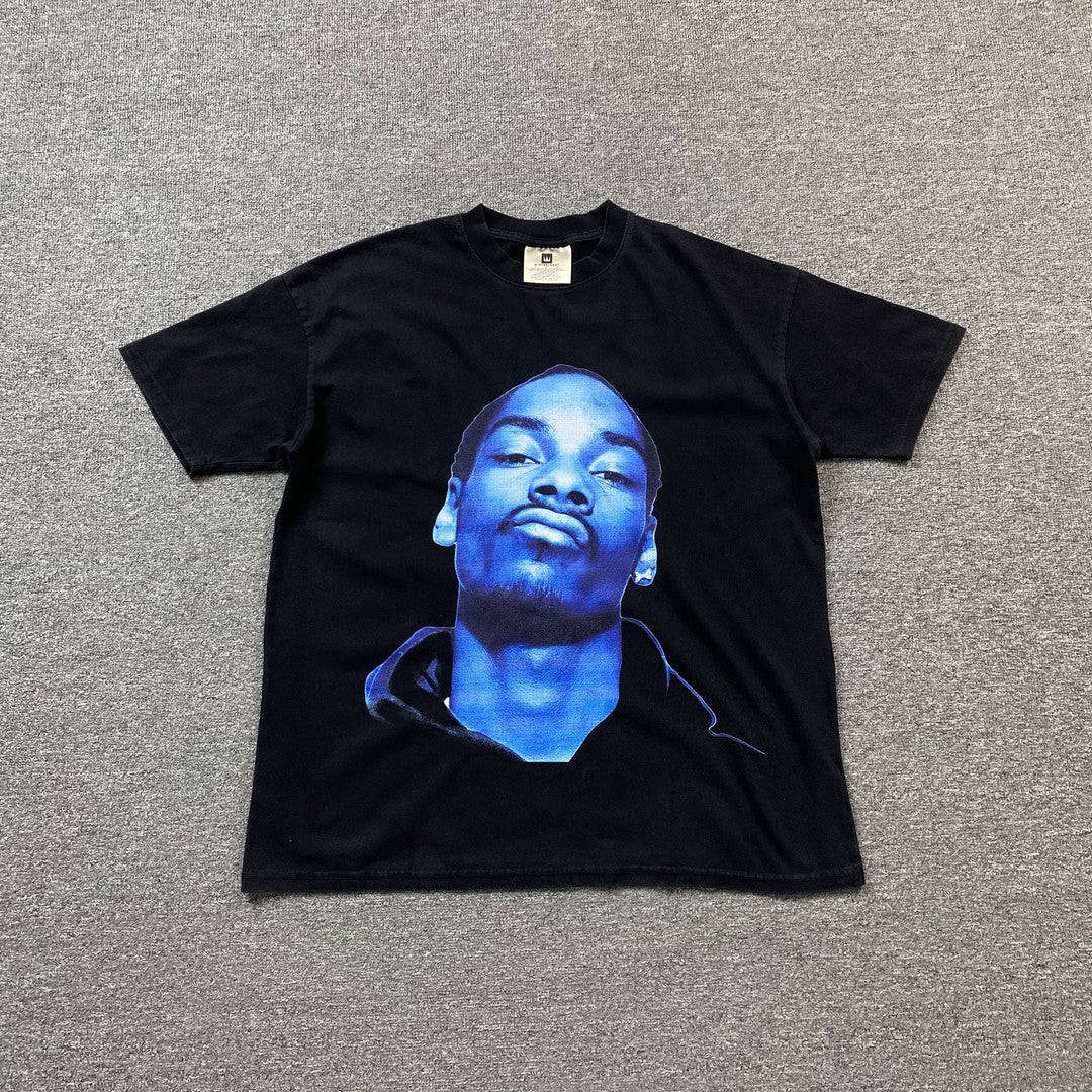 SNOOP DOGG VINTAGE GRAPHIC TEE BLACK