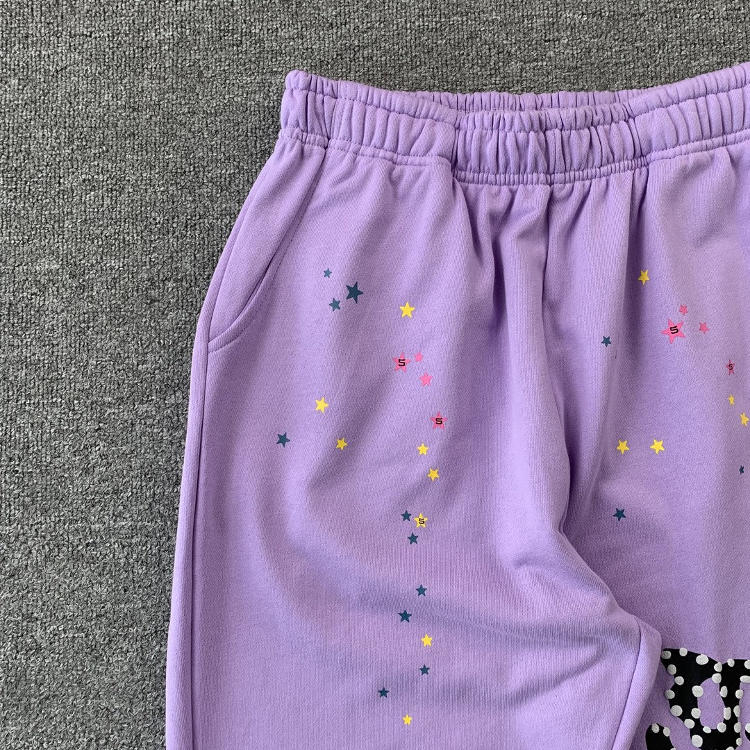 SP5DER ACAI SWEATPANTS PURPLE