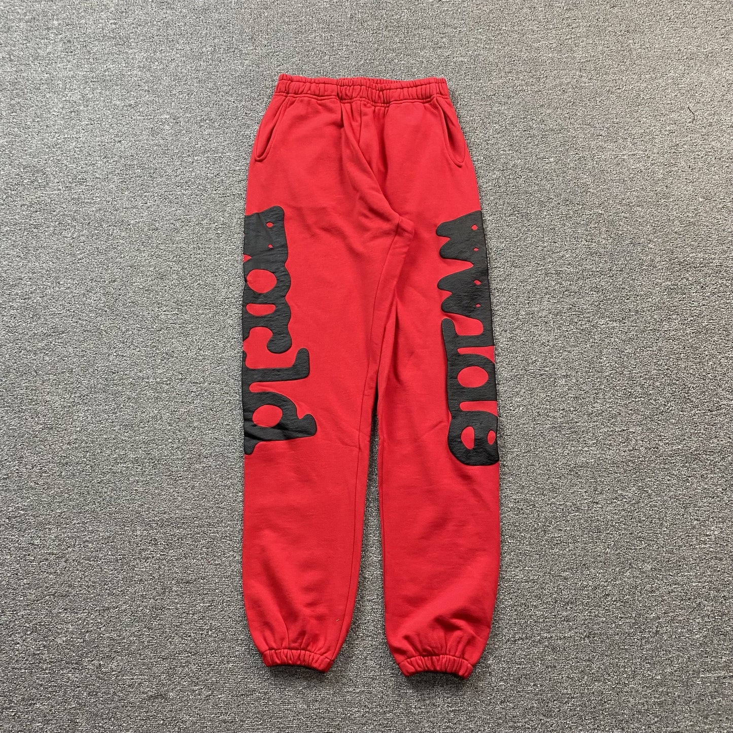 SP5DER BELUGA SWEATPANTS RED