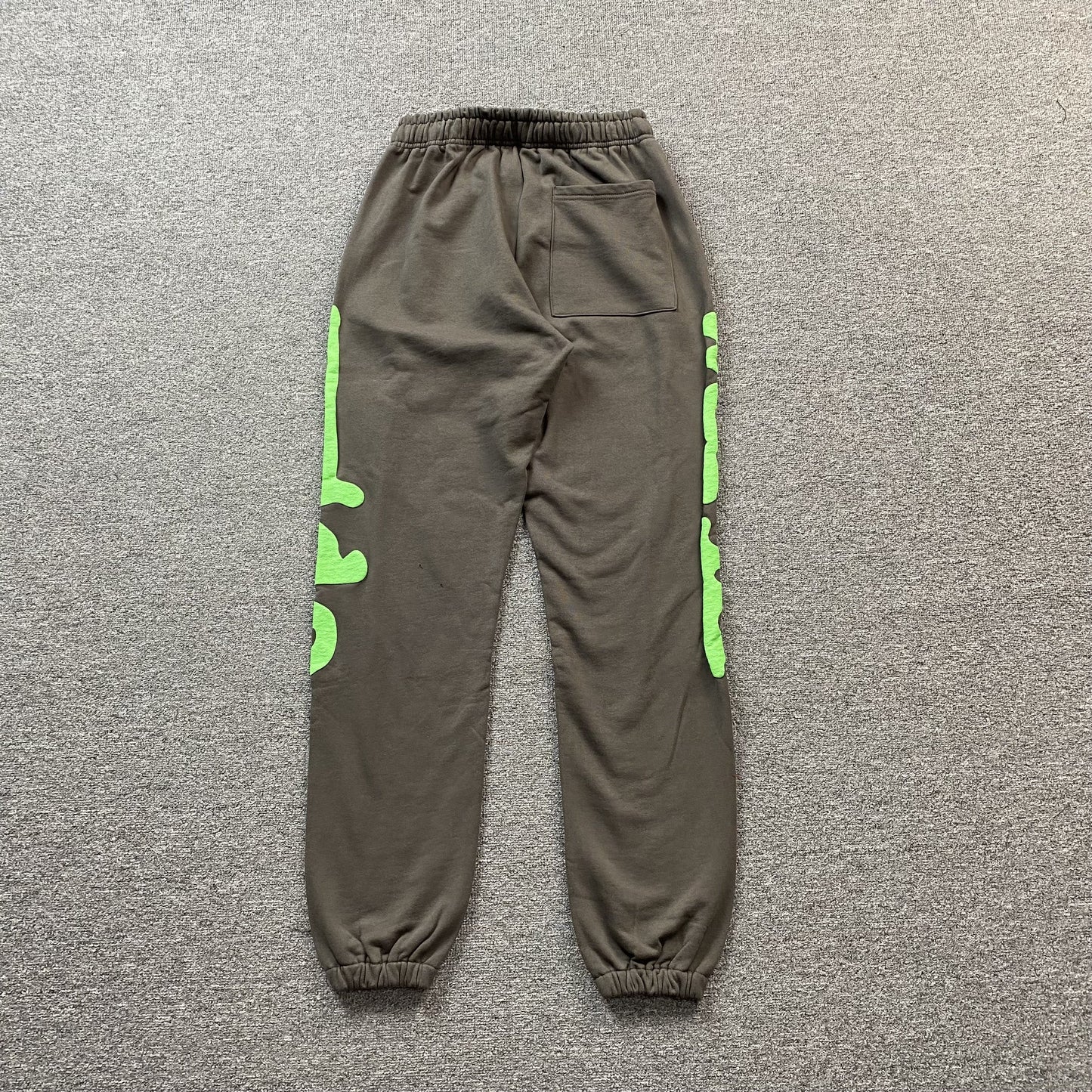 SP5DER BELUGA SWEATPANTS SLATE GREY/GREEN