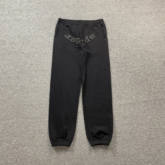 SP5DER VVS SWEATPANTS BLACK