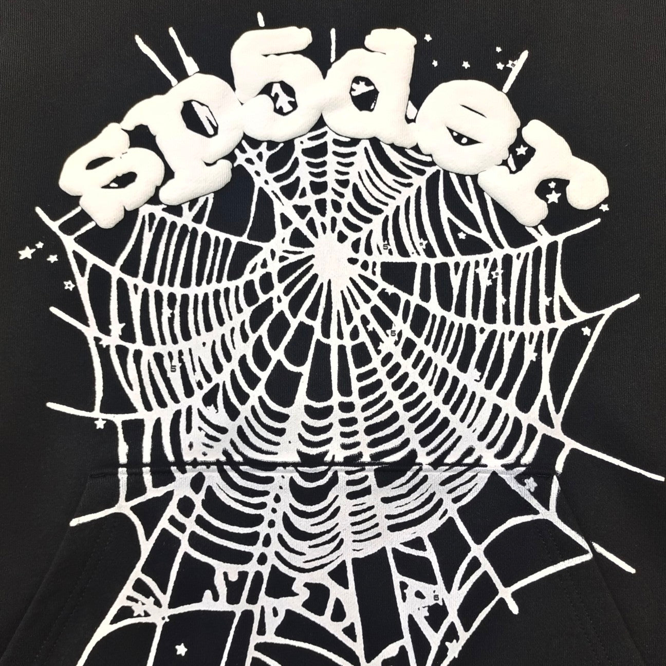 SP5DER OG WEB HOODIE BLACK