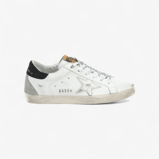 Superstar Sneakers In Nappa Leather With Silver Star
