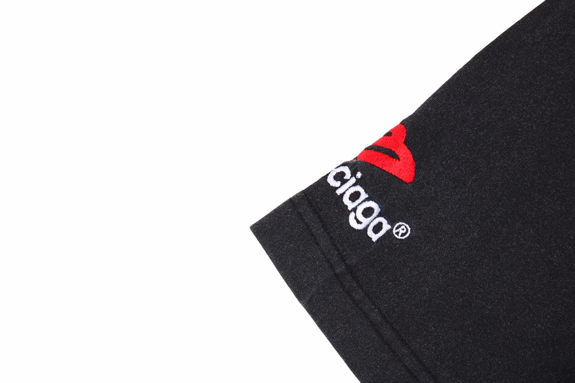 BALENCIAGA LOGO GRAPHIC T-SHIRT BLACK