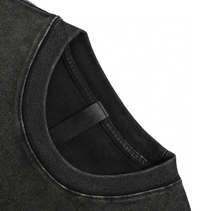 CHROME HEARTS VINTAGE WASHED T-SHIRT DARK GREY