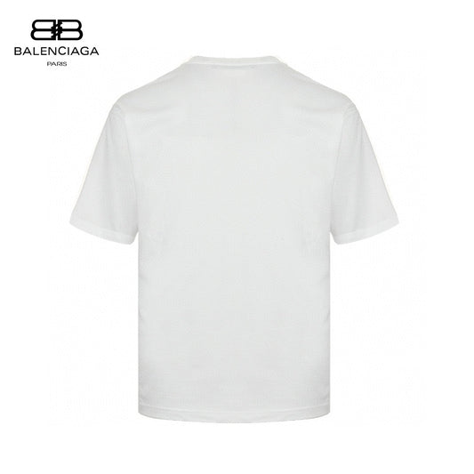 Balenciaga Multicolor Graphic Logo T-Shirt
