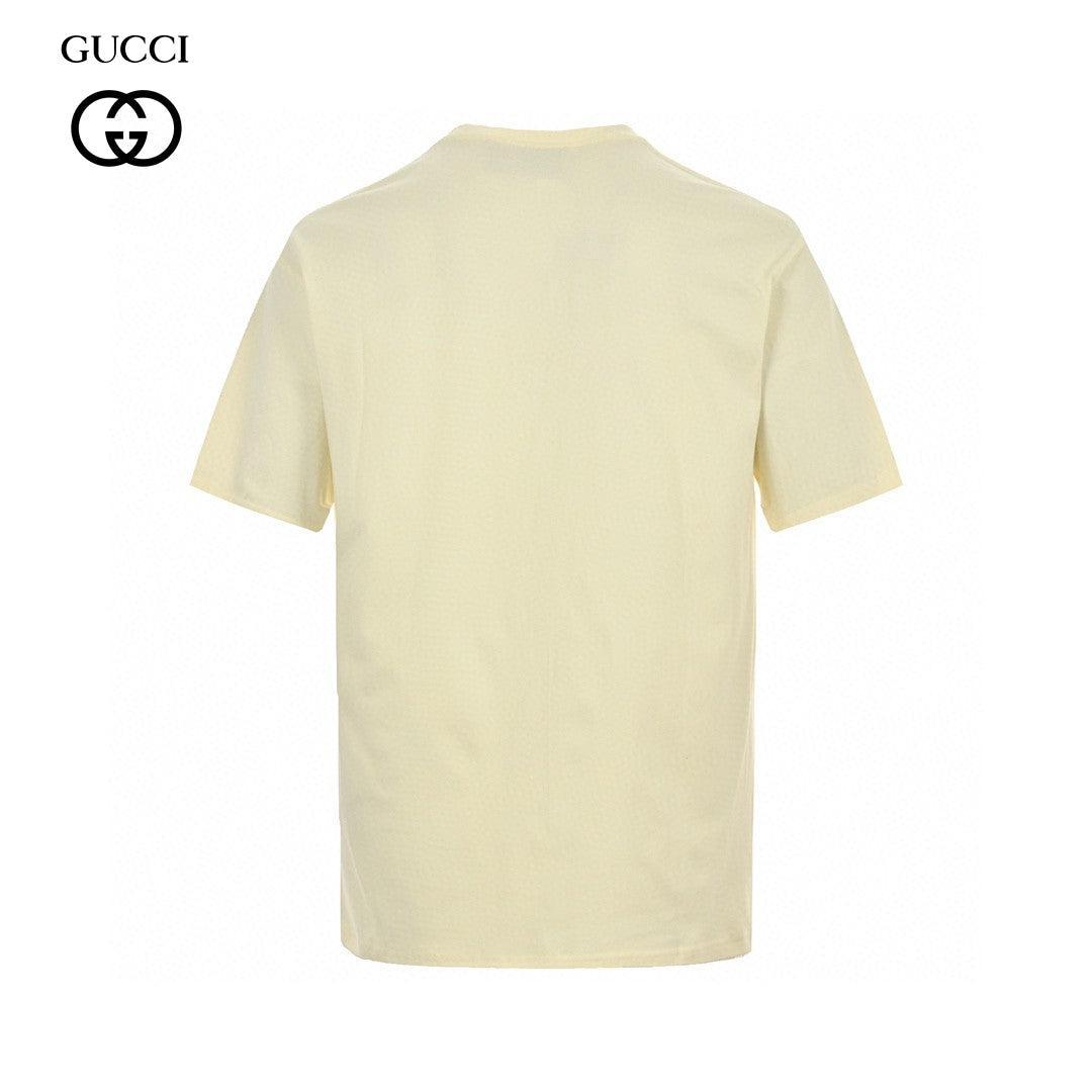 Gucci Interlocking GG Cream T-Shirt