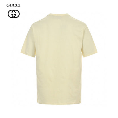 Gucci Interlocking GG Cream T-Shirt
