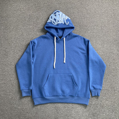 SYNA WORLD HOOD LOGO HOODIE BLUE