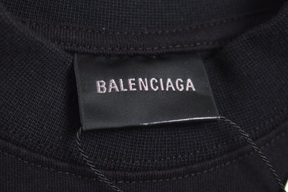 Balenciaga Multi-Logo T-Shirt (Black)