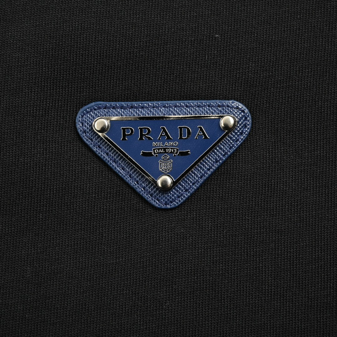 Prada Triangle Logo T-Shirt