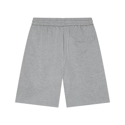 CHROME HEARTS HORSE SHOE LOGO SHORTS GREY