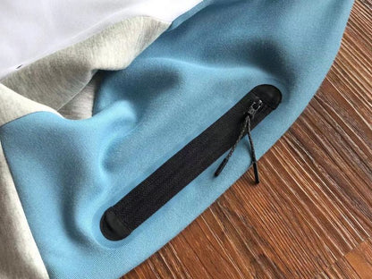 NIKE TECH FLEECE HOODIE x BABY BLUE/GREY/WHITE
