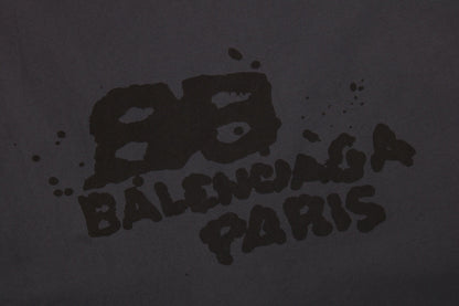 Balenciaga T-shirt with Paris Print