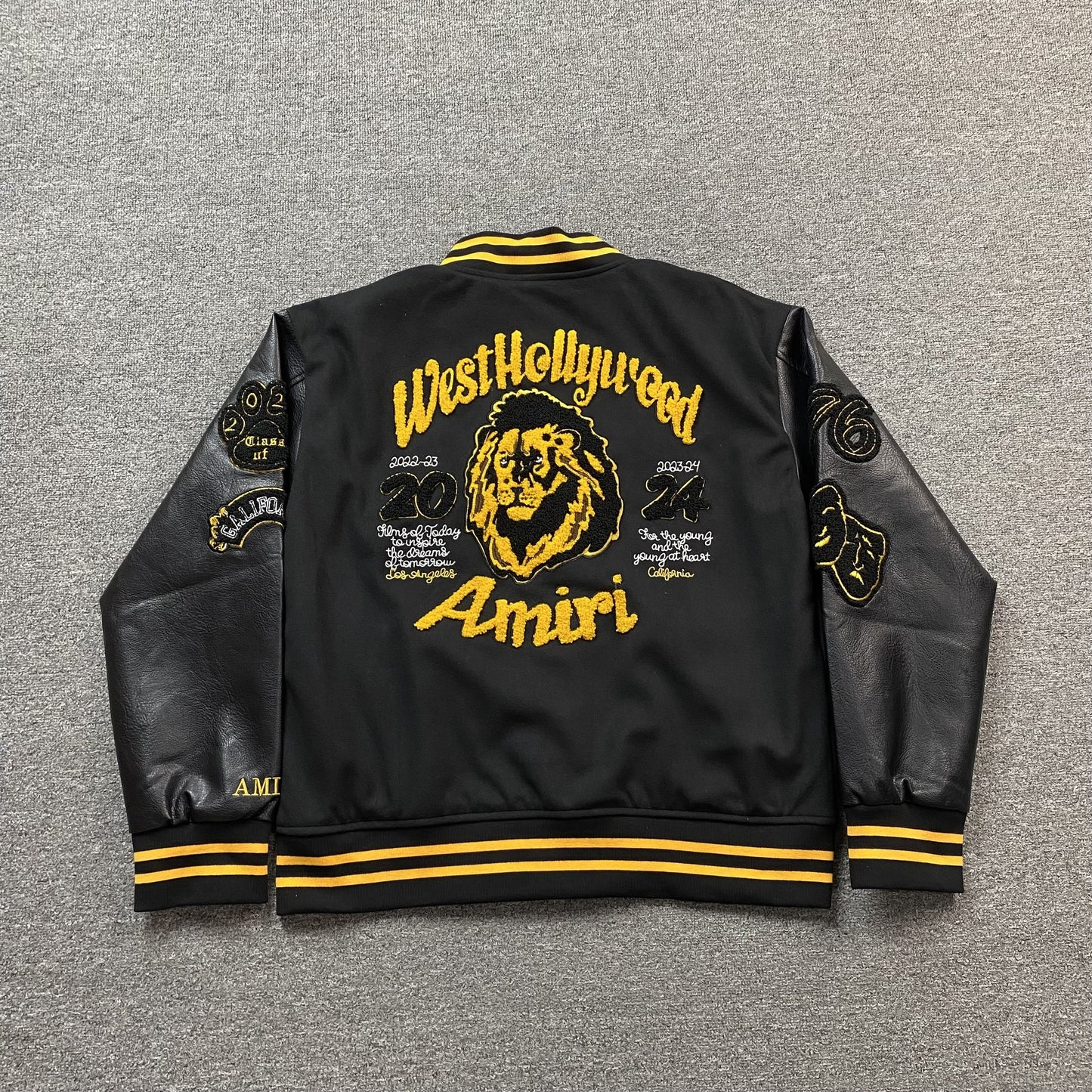 AMIRI LION VARSITY JACKET
