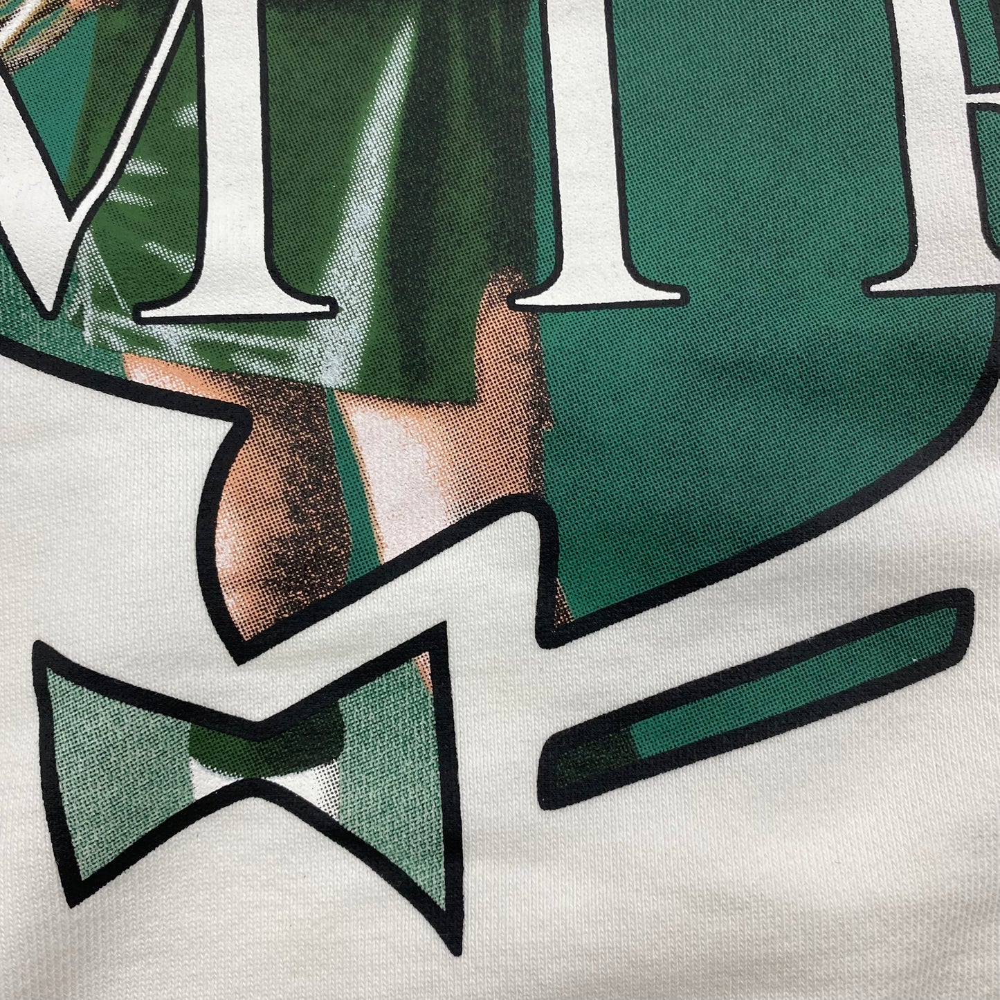 AMIRI PLAYBOY LOGO HOODIE WHITE GREEN