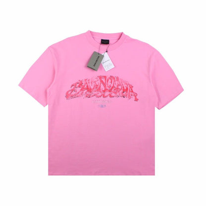 BALENCIAGA GRAFFITI T-SHIRT PINK