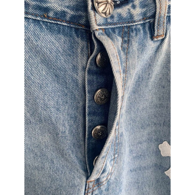 CHROME HEARTS GRAILED JEANS