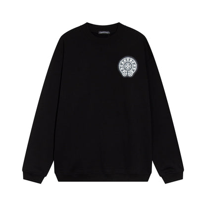CHROME HEARTS HORSE SHOE LOGO SWEATSHIRT BLACK