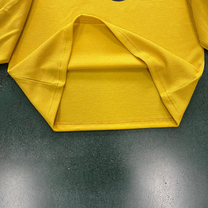 CORTEIZ ALCATRAZ WAFFLE LONGSLEEVE YELLOW