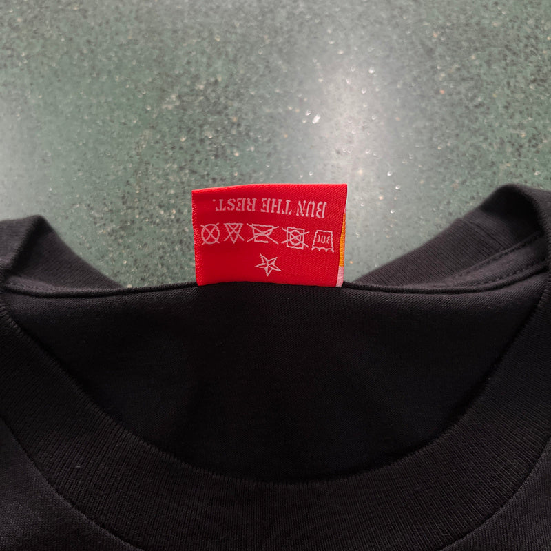 CORTEIZ ALLSTARZ SKYDIVER TEE BLACK