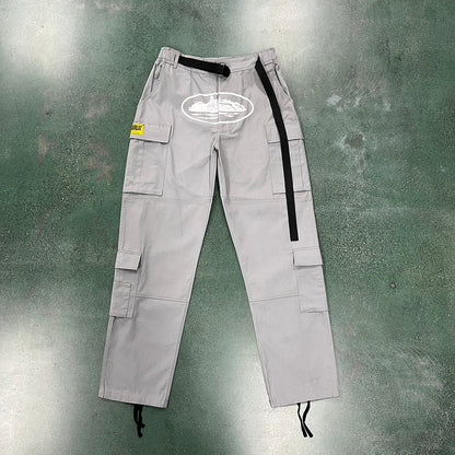 CORTEIZ CARGO PANTS STONE GREY