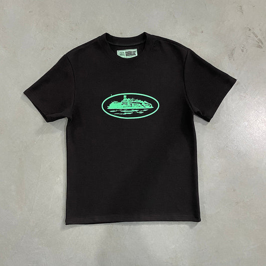 CORTEIZ INSIGNIA WAFFLE TEE BLACK