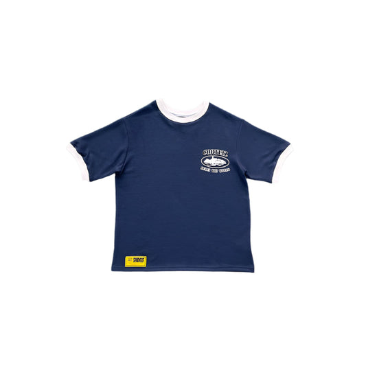CORTEIZ INSIGNIA WAFFLE TEE NAVY