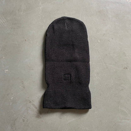 CORTEIZ KNIT BALACLAVA BLACK WHITE