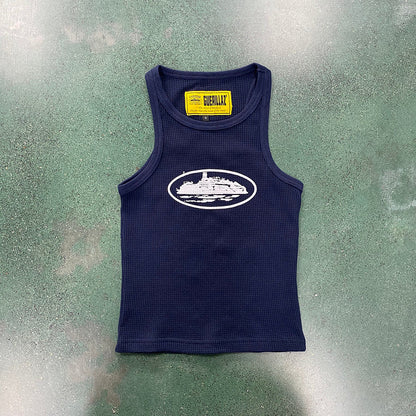 CORTEIZ RTW OG WOMEN'S ALCATRAZ TANK TOP NAVY