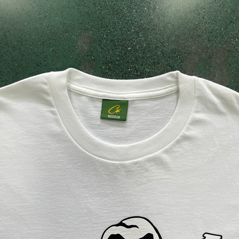 CORTEIZ SKULL T-SHIRT WHITE