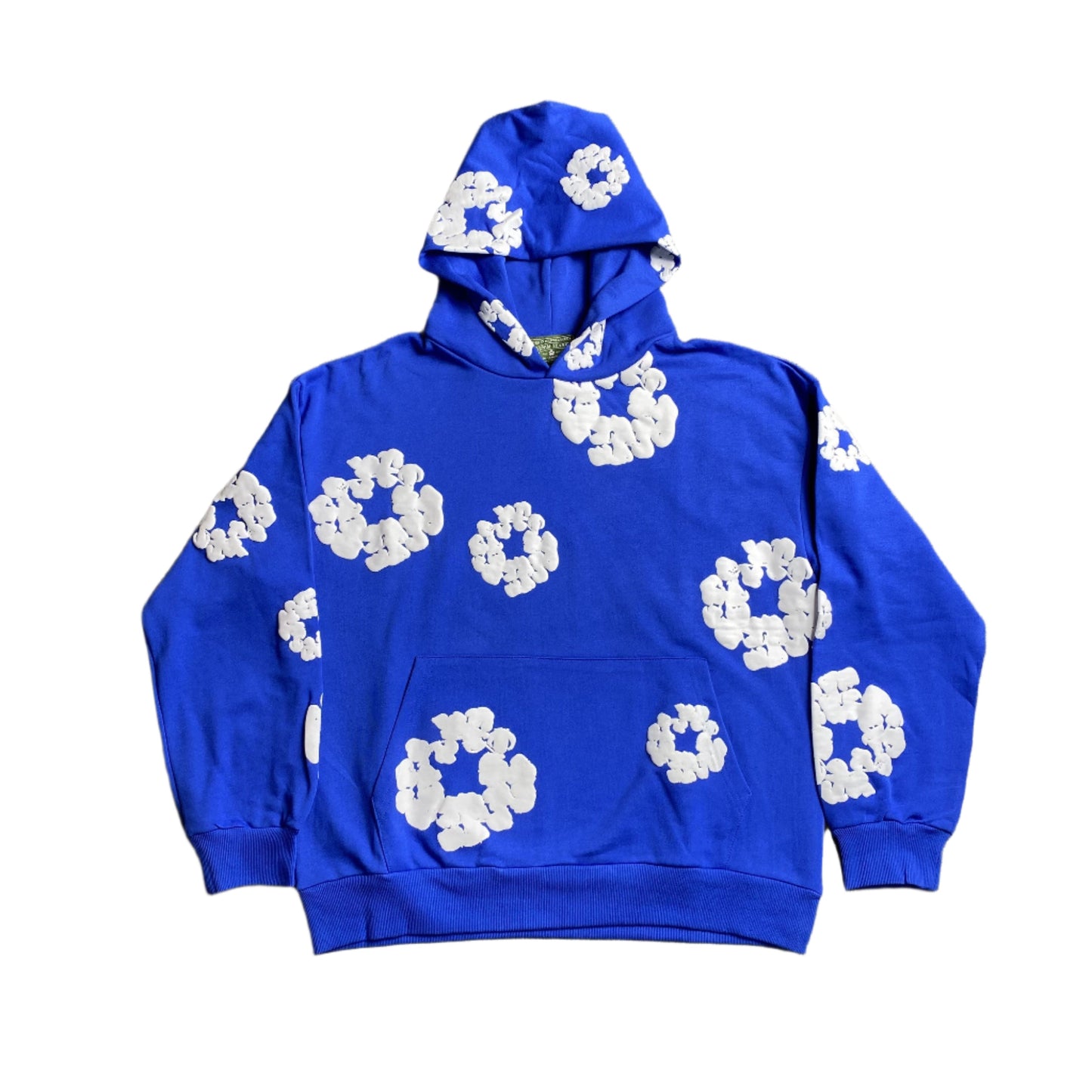 DENIM TEARS COTTON WREATH HOODIE DEEP BLUE