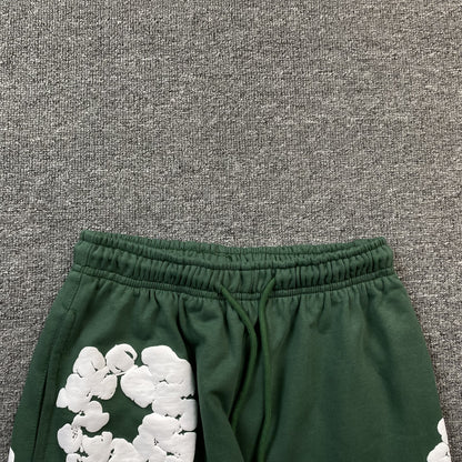 DENIM TEARS COTTON WREATH SWEATPANTS GREEN