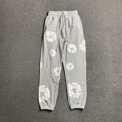DENIM TEARS COTTON WREATH SWEATPANTS GREY