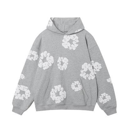 DENIM TEARS COTTON WREATH HOODIE GREY