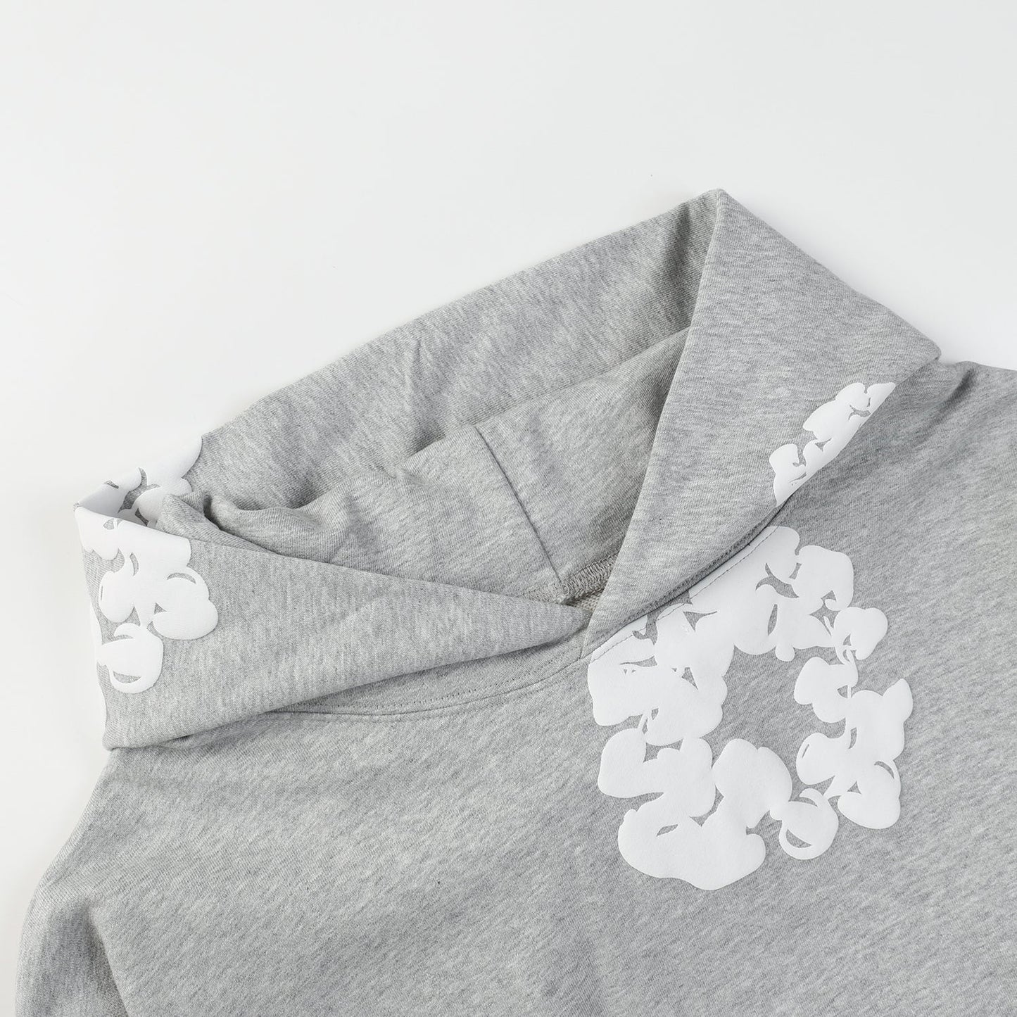 DENIM TEARS COTTON WREATH HOODIE GREY