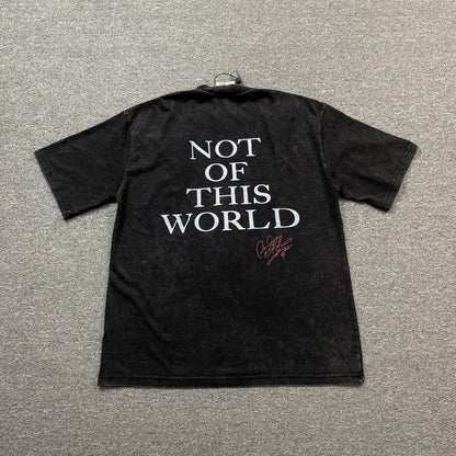 DENNIS RODMAN VINTAGE GRAPHIC TEE DARK GREY