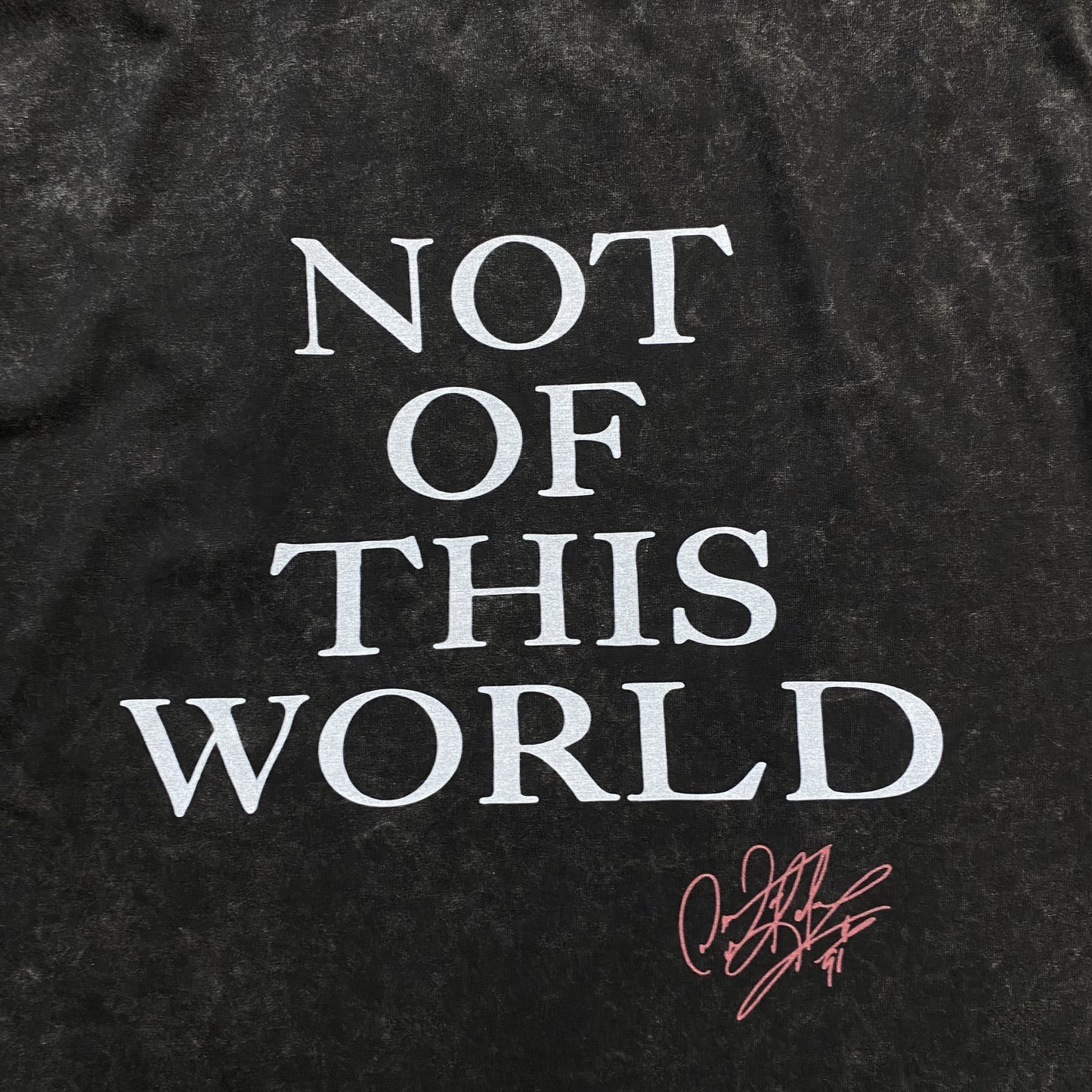 DENNIS RODMAN VINTAGE GRAPHIC TEE DARK GREY