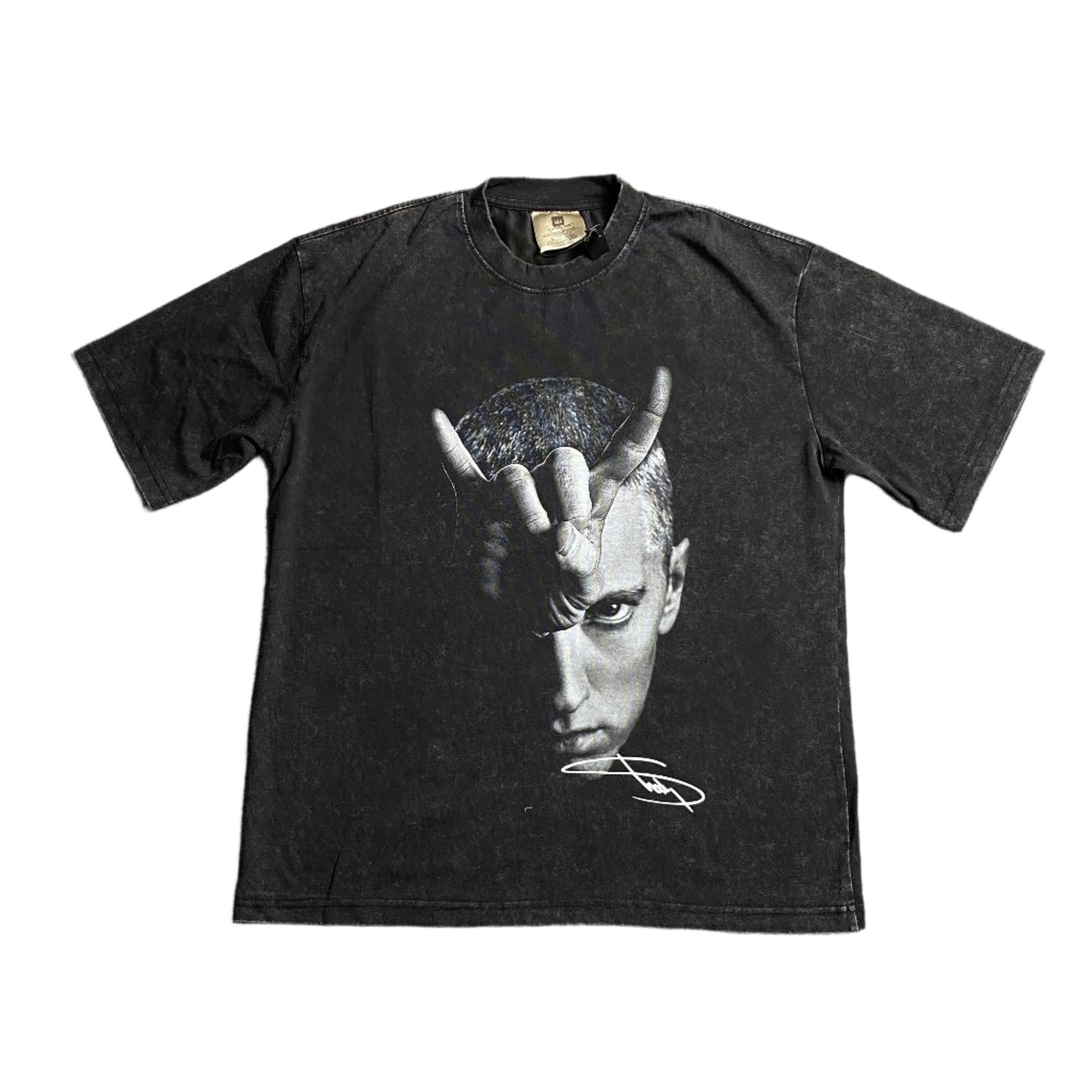 EMINEM VINTAGE GRAPHIC TEE DARK GREY