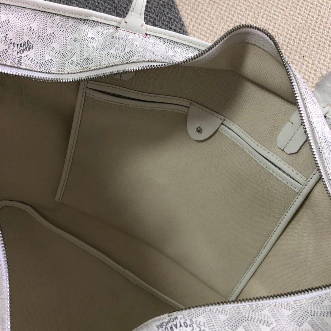 GOYARD ARTOIS PM TOTE BAG WHITE