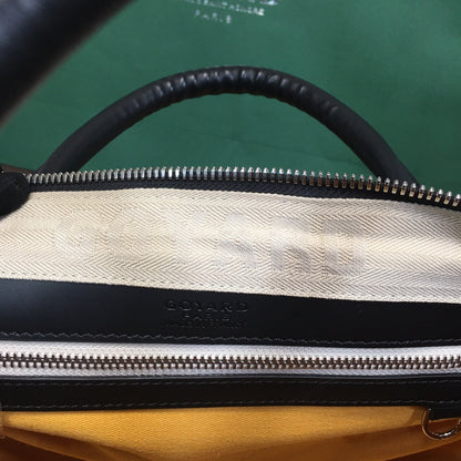 GOYARD BOSTON 50 TRAVEL BAG BLACK